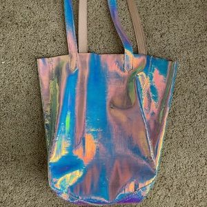 IRIDESCENT DISCO BALL TALLULA TOTE - Tracey Tanner